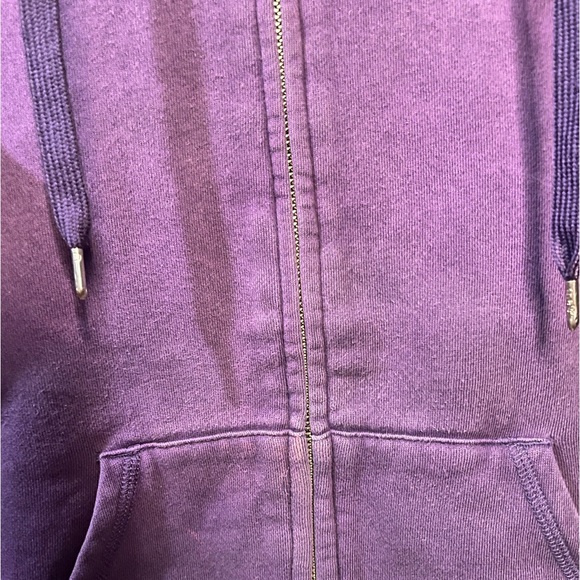 TNA Aritzia Zip-Up Purple Hoodie - Picture 3 of 7